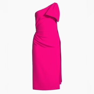 Sachin & Babi💕
Miranda One-Shoulder Sash Midi-Dress • nwt • sz 2 • MSRP $495